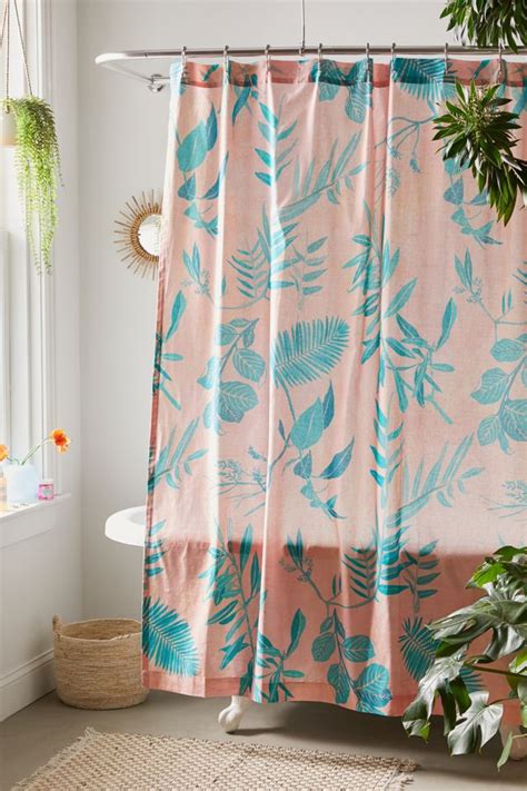 Mary Tropical Shower Curtain Urban Outfitters Canada