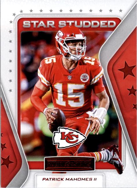 2019 Rookies And Stars Star Studded 6 Patrick Mahomes II NM MT