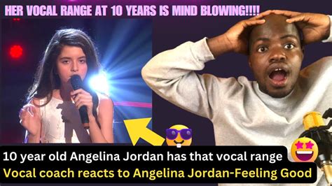 First Time Hearing Angelina Jordan Feeling Good 10 Years Old Vocal