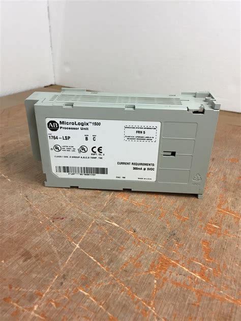 Allen Bradley Lsp Ser B Rev C Plcmachinery