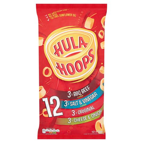 Hula Hoops Variety 12 x 24g | Multipack Crisps | Iceland Foods