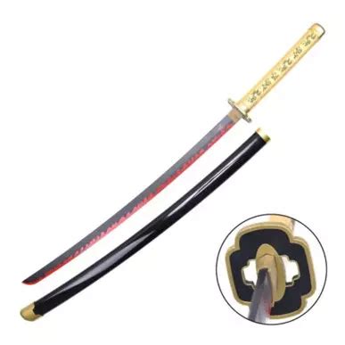 Katana Cosplay Lame Bambou Demon Slayer Click Arms