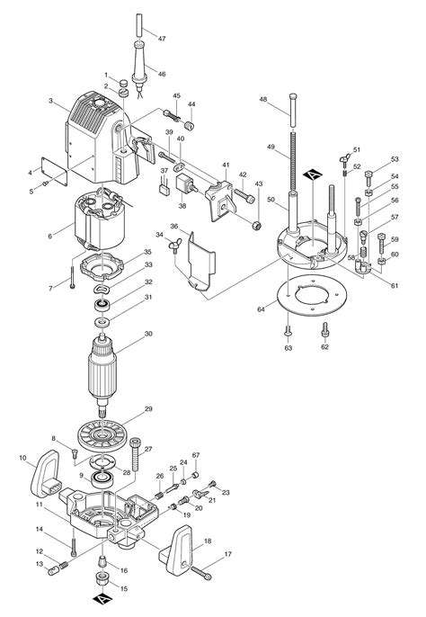 Makita Router Spare Parts Reviewmotors Co