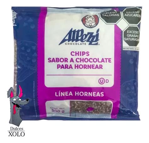 Chips Sabor A Chocolate Para Hornear Alpezzi 500g