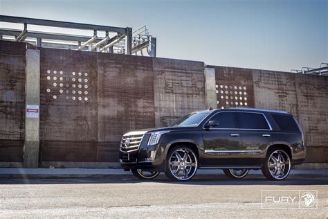 Diablo 26 Chrome Fury Wheels On A Cadillac Escalade Diablo Wheels USA