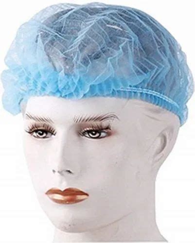 Blue Non Woven Disposable Surgical Cap At Rs 3piece In New Delhi Id 22311912648