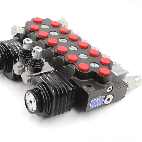 TR55 Manual And Joystick 6 Spool Monoblock Directional Valve