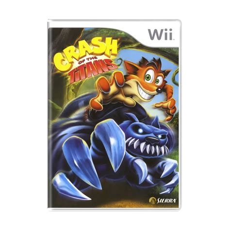 Jogo Crash Of The Titans Wii Shopee Brasil