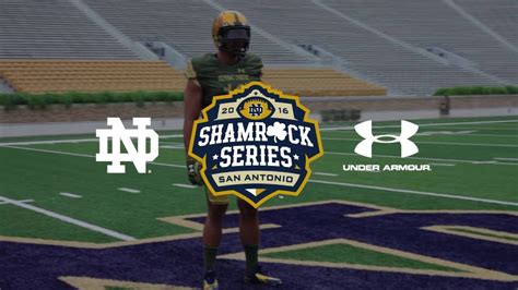 2016 Shamrock Series Uniform Reveal Notre Dame Fighting Irish