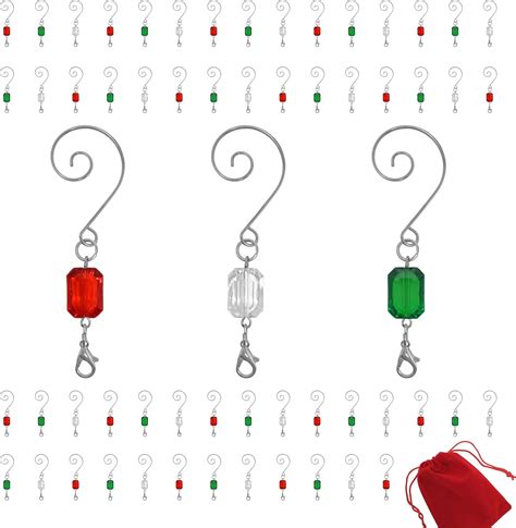 Amazon Banberry Designs Christmas Ornament Hooks Set Of Red