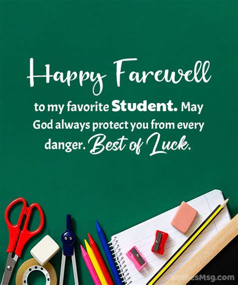 80 Best Farewell Messages For Students Wishesmsg 55 Off