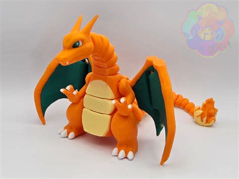 Charizard - Flexi Articulated Pokémon (print in place, no supports) by ...