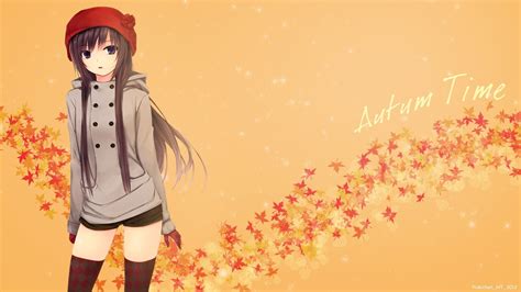 Autumn Anime Pics Wallpapers - Wallpaper Cave