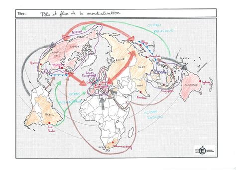 Pdf Fond De Carte Pole Et Flux De La Mondialisation Pdf Télécharger