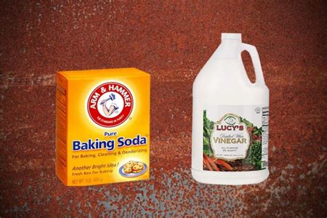 How to Remove Rust With Vinegar and Baking Soda | House Trick