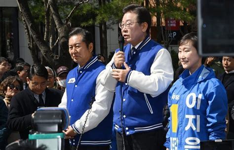 이재명 양문석 盧 비하 질문 쏟아지자 황급히 질의응답 끝냈다