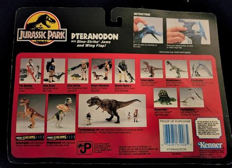 Jurassic Park Pteranodon Jp W Dino Strike Jaws Wing