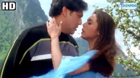 Govinda Rani Mukerji Romantic Scenes From Pyar Diwana Hota Hai Hit