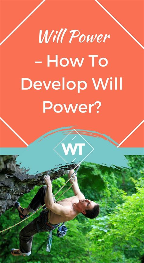 Will Power – How to Develop Will Power?