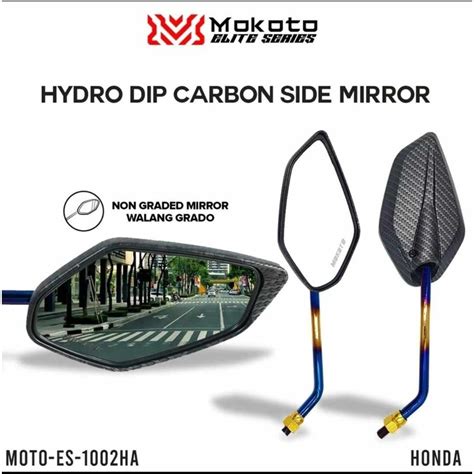 Honda Tmx Motorcycle Side Mirror Totone Carbon Original High