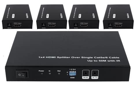 Buy Foxun Way Hdmi Splitter Audio Video Cat E M With Xloop