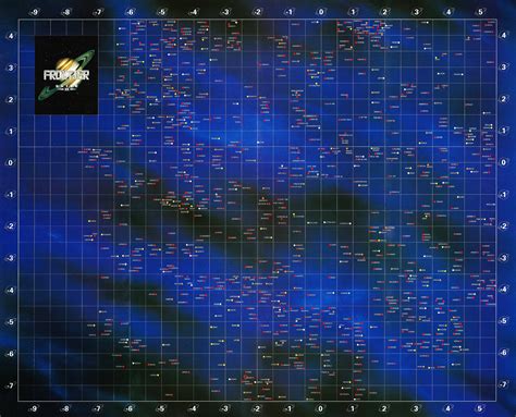 That Nostalgic Moment When You Find A Map Of The Galaxy From Elite