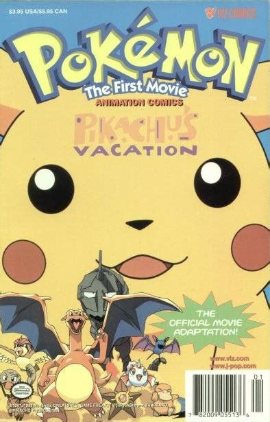 Pokemon The First Movie Pikachus Vacation Volume Comic Vine