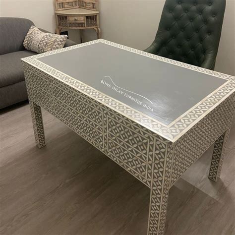 Bone Inlay Console Table Bone Inlay Furniture India