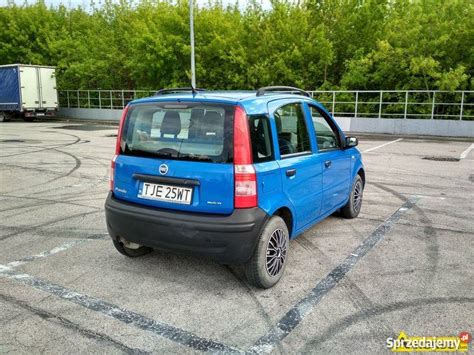 niebieski oszczędny Fiat Panda 1 3 JTD Radom Sprzedajemy pl