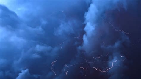 clouds, storm, flashes, sky, thundercloud, thunderstorm, HD Wallpaper ...