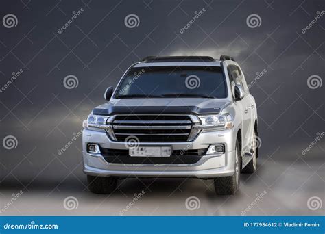 Toyota white car. stock photo. Image of motion, blurred - 177984612