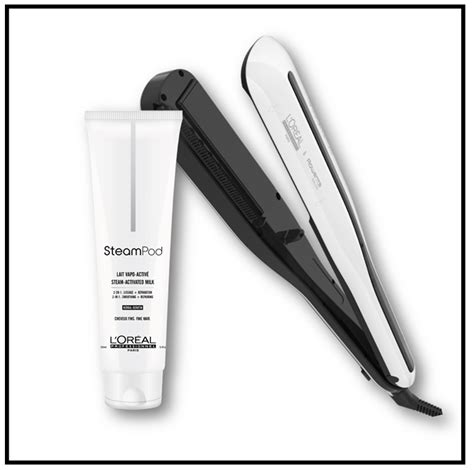 L Or Al Professionnel Steampod Lisseur Lait Cheveux Fins Ml