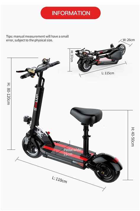 Sealup High Performance Electric Foldable E Scooter For Adults