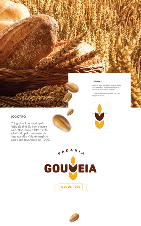 Padaria GOUVEIA Projeto De Identidade Visual On Behance