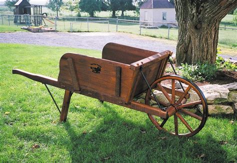 Large Premium Wheelbarrow By Dutchcrafters Amish Furniture