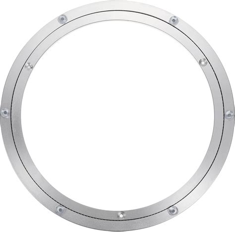 Sourcing Map Aluminium Lazy Susan Turntable Bearing 12 Inch Round