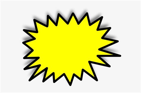 Starburst Free Png Image Yellow Starburst Clip Art X Png