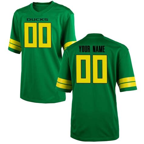 Oregon Ducks Customizable College Football Jersey – Best Sports Jerseys