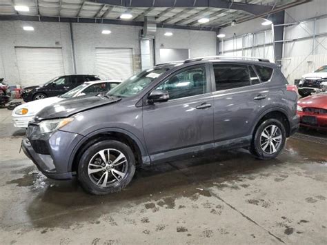 2017 TOYOTA RAV4 XLE For Sale MN MINNEAPOLIS NORTH Tue Jan 23