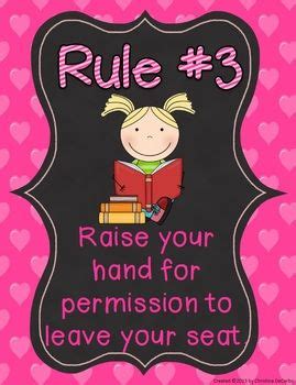 Whole Brain Teaching Classroom Rule Posters Freebie Teaching