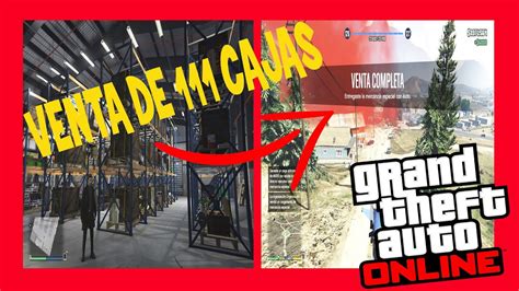 MERCANCIA ESPECIAL GTA V 111 CAJAS GTA 5 ONLINE YouTube