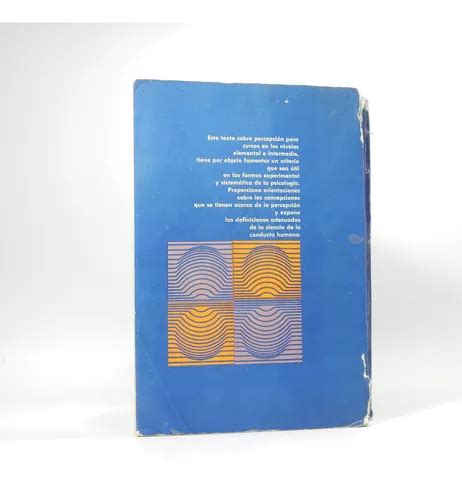 Comprar Principios De Percepción S Howard Bartley Trillas 1978 Bi6