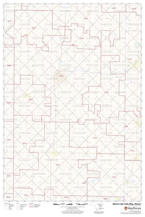 Warren Michigan Zip Code Map