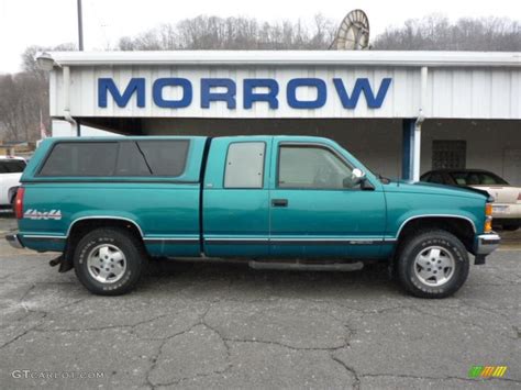 1994 Bright Teal Metallic Chevrolet C K K1500 Extended Cab 4x4 40879192 Car