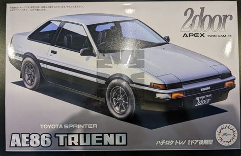 Toyota AE86 Sprinter Trueno 2door 1 24 Fujimi 046488 TOP Hobby