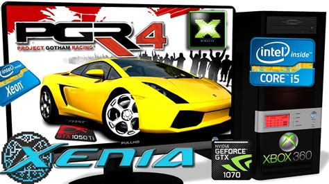 XENIA Xbox 360 Emulator Project Gotham Racing 4 Gameplay Xenia