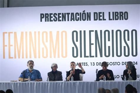 La Jornada Presenta Gutiérrez Müller su libro Feminismo Silencioso