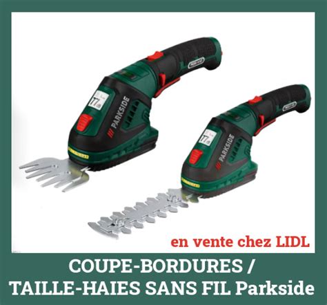 Coupe Bordures Taille Haies Sans Fil Lidl Parkside