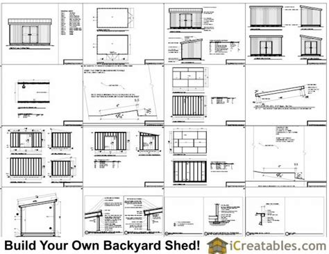 Shed Plans 10x16