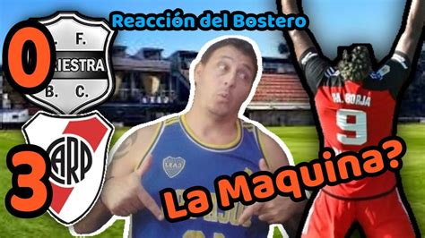 mucha diferencia Reacción del Bostero Dep Riestra vs River YouTube